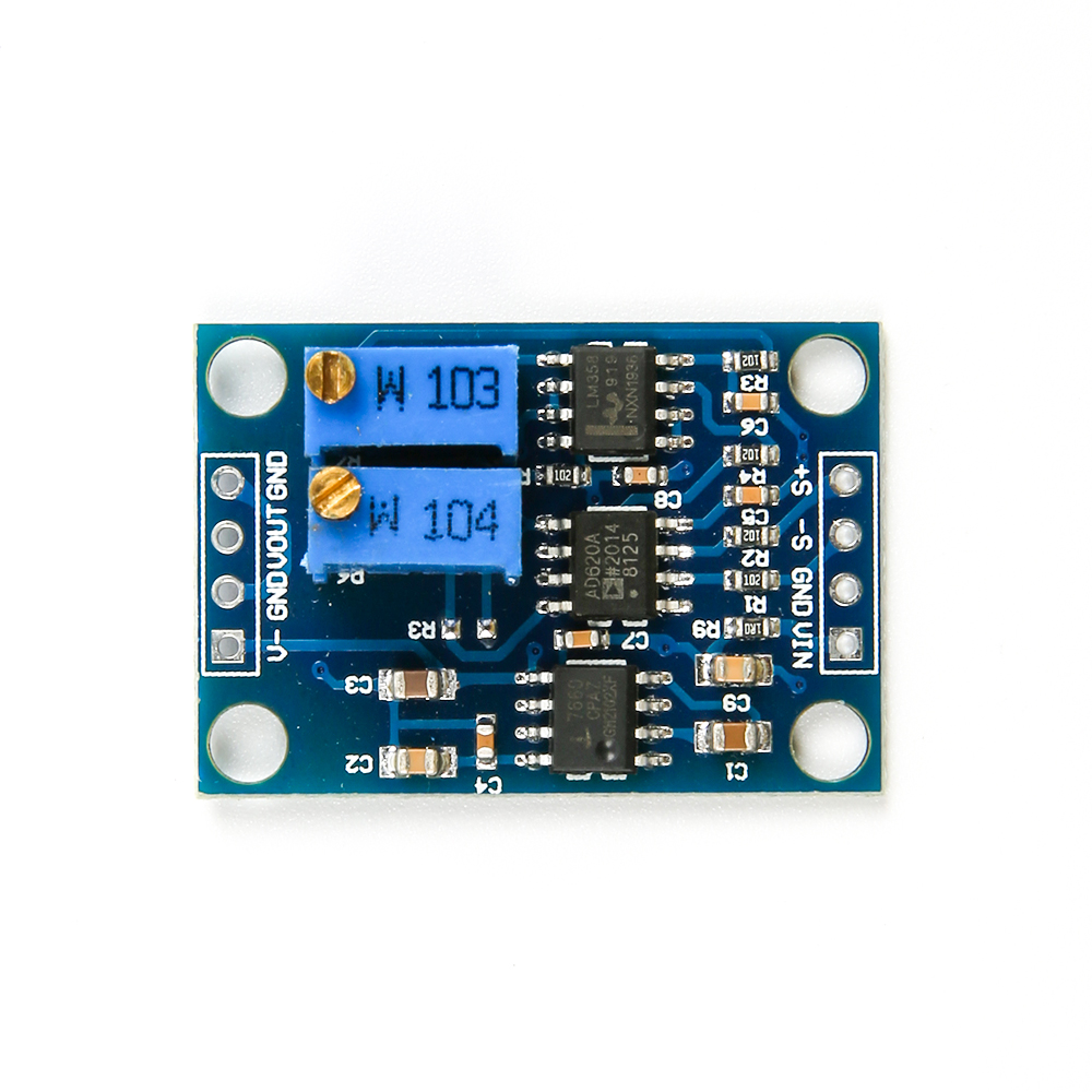 Усилитель напряжения AD620, 3-12в